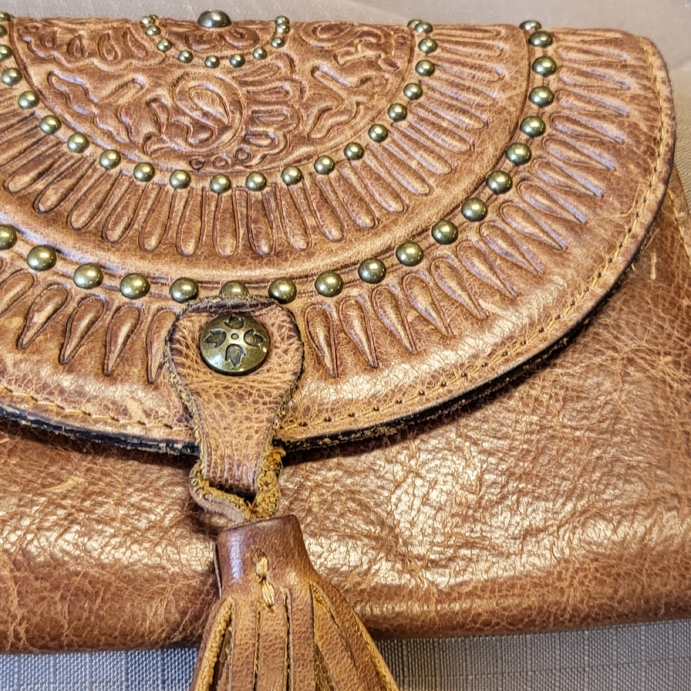 Paricia Nash leather wallet clutch